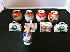 LOT OF VINTAGE ANTIQUE OCCUPIED JAPAN FIGURINES picture