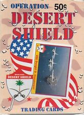 1991 Pacific Operation Desert Shield Trading Cards Box 36 Packs Sealed Vintage picture