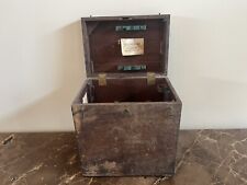 ~ Vintage Antique W & L.E. Gurley Survey Compass Transit Wood Box ~ picture