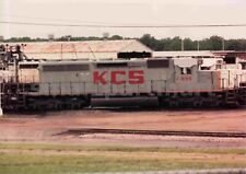 KCS #655 Kansas City Southern SD40-2 Vtg Train Photo 3.5x5 #6503 picture