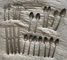 Oneida Twin Star vintage utensils 25 pc  picture
