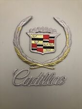 Cadillac Classic emblem Embroidered Iron On Patch 4”x5” picture