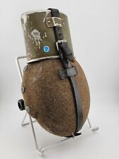 WW2 Original 1941 German Canteen Complete With Cup & Harness. Clean Condition.  picture