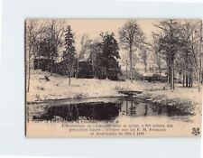 Postcard L Hostellerie de l Argonne sous la neige, France picture