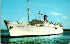 Postcard 1962 SS Bahama Star, Sailing from Miami Florida to the Bahamas picture