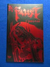 FAUST SINGHA'S TALONS #1 RED FOIL  LEATHER  VARIANT  2000  VIGIL QUINN  AVATAR picture