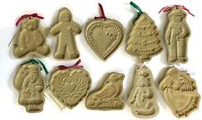 Lot of 10 Brown Bag Cookie Art Molds Christmas Hearts Bear Duck Cat Scarecrow picture