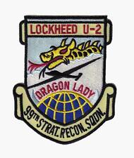 Lockheed Martin® 99th SRS U-2 Dragon Lady Patch – Plastic Backing, 4