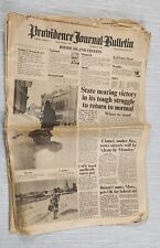 Providence Journal Bulletin February 11, 1978 Rhode Island Edition Blizzard picture