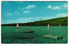 William Lawrence Camp Center Tuftonboro New Hampshire c1980s Boys Camp Postcard picture