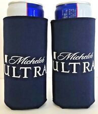 Michelob Ultra Slim Can Koozie 12 oz Cooler Holder - Two (2) - New &  picture