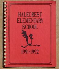 VTG 1991-92 HALECREST ELEMENTARY SCHOOL MEMORY BOOK  California picture
