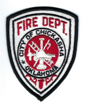 Chickasha (Grady County) OK Oklahoma Fire Dept. patch - NEW picture