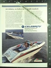 1988 ADVERTISING for Celebrity 199 SE Bowrider  motor yacht boat picture