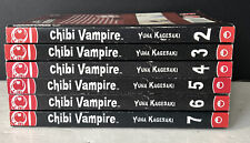 Chibi Vampire Manga Lot  #2-7 English Paperback Tokyopop Pre-owned Very Good picture