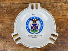VTG USAF 26TH TACTICAL RECON WING DETACHMENT 3 BADEN-SOELLINGEN GERMANY ASHTRAY picture