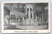 Postcard - Fountain in Murray's Roman Gardens Jazz Club Dance Floor New York NY picture
