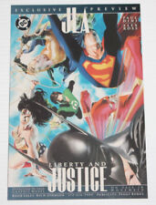 DC Comics JLA Liberty And Justice Exclusive Preview 8 Pages 2003 Alex Ross Art picture
