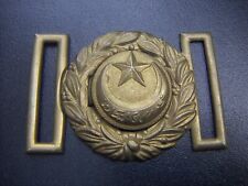 WW1 OTTOMAN EMPIRE TURKEY TURKISH  MILITARY ARMY OFFICER BELT BUCKLE EXCELLENT picture
