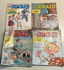 VINTAGE CRACKED MAGAZINE LOT OF 4 #141, #145, #147, #155 - 1970s GOOD READABLE picture