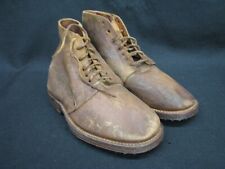 Rare WWI French MLE 1915 Lace Up Ankle Field Boots Hobnail Soles & Heels  (12M) picture