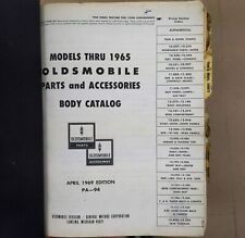 HUGE Vintage OLDSMOBILE Parts and Accessories Catalog ~ MODELS THRU 1965 picture