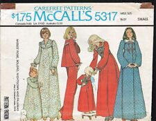 McCall's 5317 ©1976 Misses Robe, Bolero, Nightgown and Pajamas Size 10-12 picture