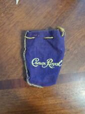 Crown Royal Purple Drawstring 4” Bag 50 mL Mini Shooter Bag See Pictures picture