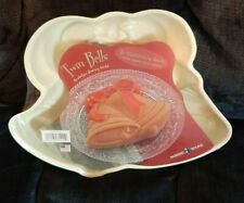 Twin Bells Bridal Shower Cake Pan Nordic Ware Christmas Anniversary  New 1 Mix picture