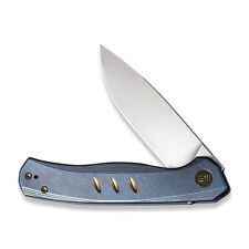 WE Knife Seer Frame Lock 20015-2 Knife CPM 20CV Blue Titanium 1/610 picture