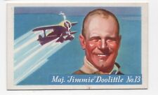 1936 Jimmie Doolittle Cereal Card F277 Heinz FAMOUS AVIATORS 1ST Series Pilots picture