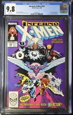 Uncanny X-Men #242 CGC 9.8 White pages Goblin Queen, N'astirh appearance TOP POP picture
