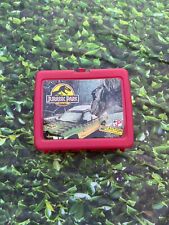Vintage Jurassic Park Lunch Box With Thermos & Original Paperwork 1992 (RARE) picture