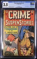 Crime SuspenStories #22 CGC 3.5 Classic Decapitation Cover picture