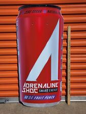 Adrenaline Shoc Smart Energy Sign Gas Station Post Display Sign Soda Fruit Punch picture