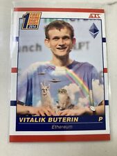 2021 G.A.S. VITALIK BUTERIN ROOKIE CARD NTWRK EXCLUSIVE GAS ONLY 612 MADE picture