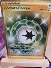 V Protective Energy Gold Rare 215/195 DE NM Pokemon picture