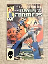 Vintage MARVEL Comic Book THE TRANSFORMERS #1 Sept 1984 picture