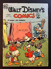 WALT DISNEY'S COMICS AND STORIES #115 Walt Kelly Cover Art (Vol 10 #7) Dell 1950 picture