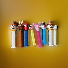 Lot of Old Pez dispensers Disney  No Feet Vintage Spider-Man Mickey Mouse picture