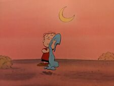 Peanuts Animation Cel Charles Schulz Art Charlie Brown And Snoopy Background 80s picture
