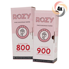 4x Boxes Rozy Fine European Pink Pre Rolled Cones | Variety Size | Mix & Match picture