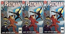 Lot Of 3 Batman #457 Error 000 , Newsstand, 2nd Print 1st Tim Drake Robin 1990 picture