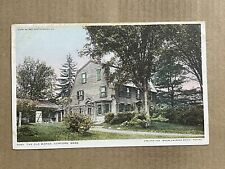Postcard Concord MA Massachusetts Old Manse Home Where Emerson Wrote Nature picture