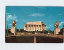 Postcard Lincoln Memorial Washington DC picture