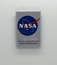 Nasa National Air And Space Administration Logo Souvenir Fridge / Locker Magnet picture