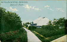 Postcard: DB Horticultural Bldg, Belle Isle, Detroit, Mich picture