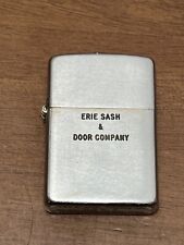 Zippo Lighter Late 1940s Early 1950s  5 barrel hinge Erie sash door Pat.2032695  picture