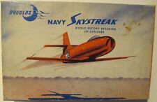Vintage EXTREMELY RARE Allyn D-558-1 Skystreak desk top display model MINT 1955 picture
