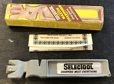 Selectool Master Sharpener, Box & Instructions vintage tool knife blade tool picture